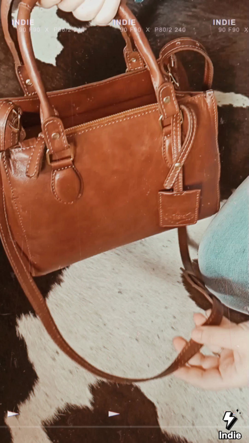 Miniatura: Bolsa Nora Couro Line Store Leather - Cores Variadas