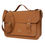 Miniatura: Bolsa e Pasta Satchel Clássica Line Leather Couro Savannah Premium