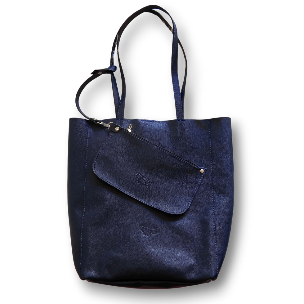 Miniatura: Bolsa Sacola Shopper N1 Couro Line Store Leather - Cores Variadas