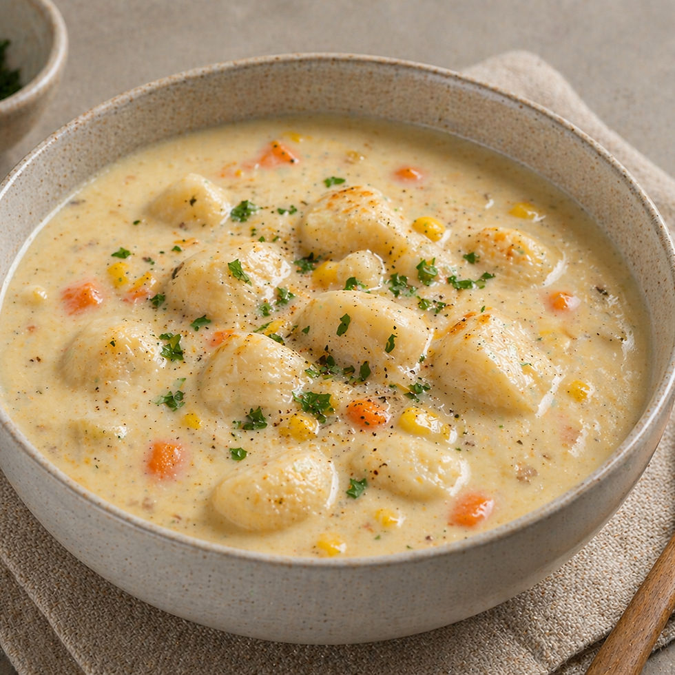 Otak-otak Holland Creamy Soup