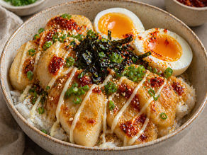 Otak-otak Holland Rice Bowl