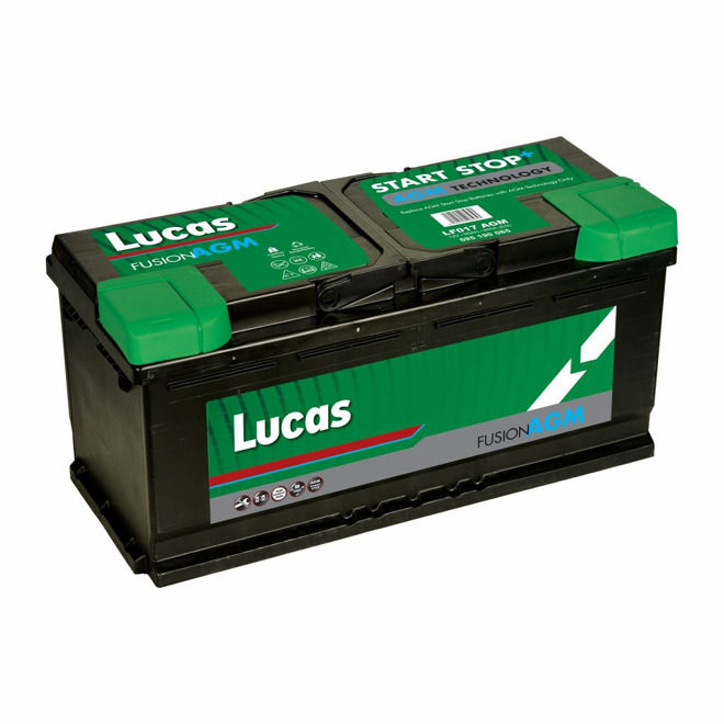 LF017 Lucas Fusion AGM Start Stop Car Battery 12v 95Ah
