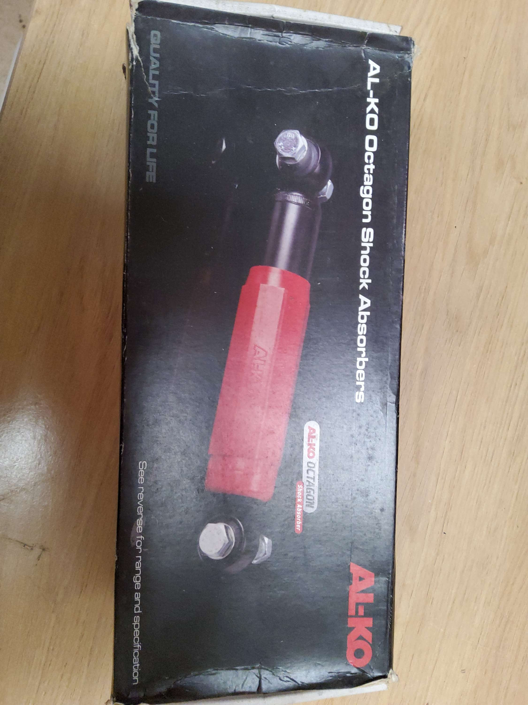 AL-KO shock absorber kit, GREEN - 601204