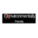 a black bumper sticker that says "elonvironmentally friendly" with a red "x" over the "L" and "O"