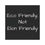Thumbnail: a black magnet that says, "eco friendly, not elon friendly"