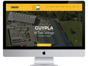 Guypla - website met offertemodule