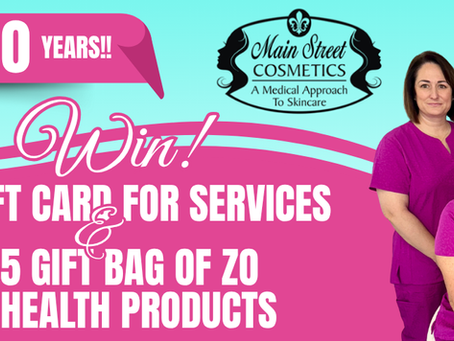 Win a $300 Service Gift Card and ZO Skin Care Products!