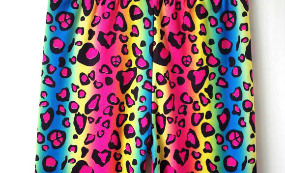Thumbnail: RAINBOW LEOPARD LEGGINGS