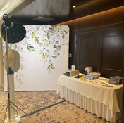 Clean and compact setup.