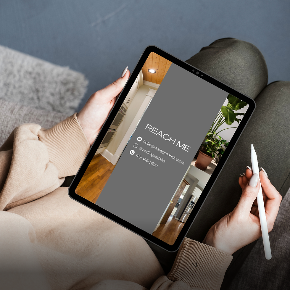 Thumbnail: Interior Design Client Portfolio Template | Editable In Canva