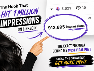 LinkedIn Hook Examples: The Exact Formula Behind My 1 Million Impression Post