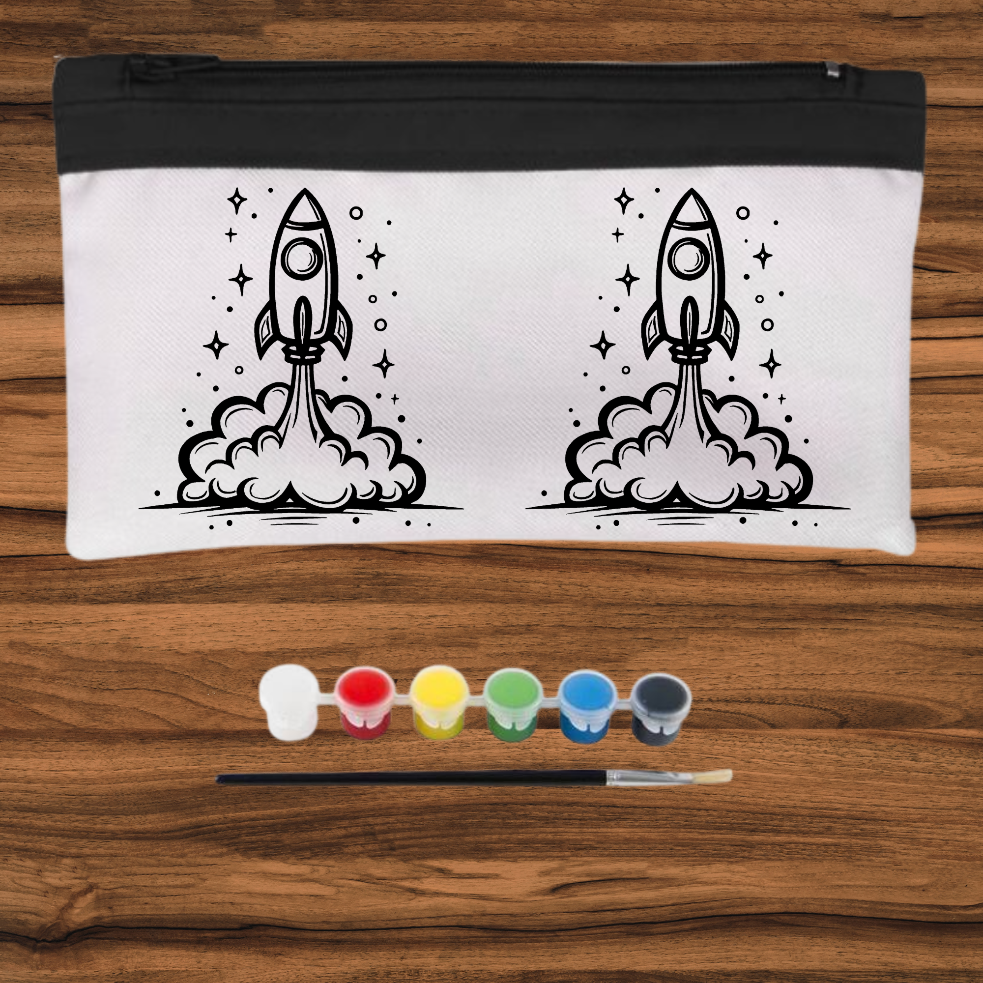 Paint your own Pencil bag
