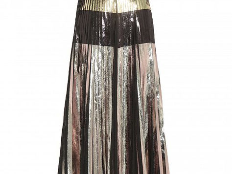 Personal shopping, woman / Trend : Metallic pleat skirt !         My choice :