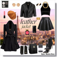 Leather jacket. My choice: