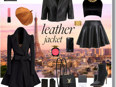 Leather jacket. My choice: