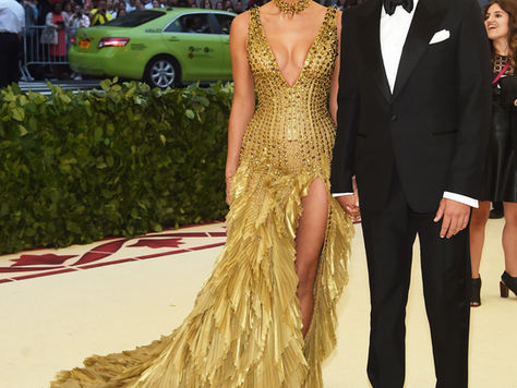 My favorite golden looks of Met Gala 2018.