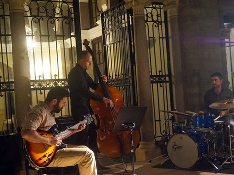 Miguel Viejo Trio at Alhama Balneario Termas Pallares / Nights of jazz / 19.08.2016