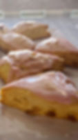 White Chocolate Raspberry Scone