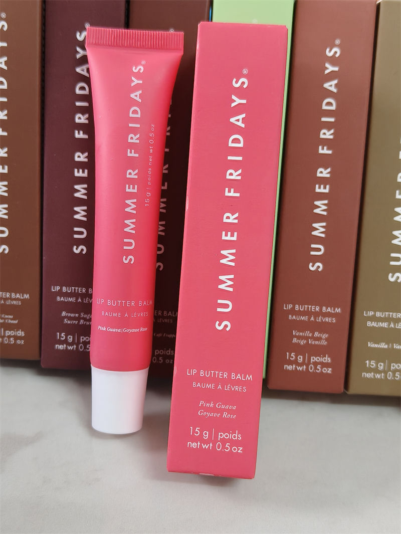 Thumbnail: Summer Fridays New Lip Balm Vanilla Beige Birthday Cake Pink Sugar Guava Toasted