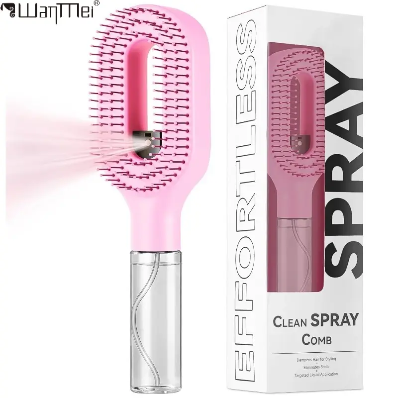 Hairbrush Sprayer Brush 2 in 1 Multi-functional