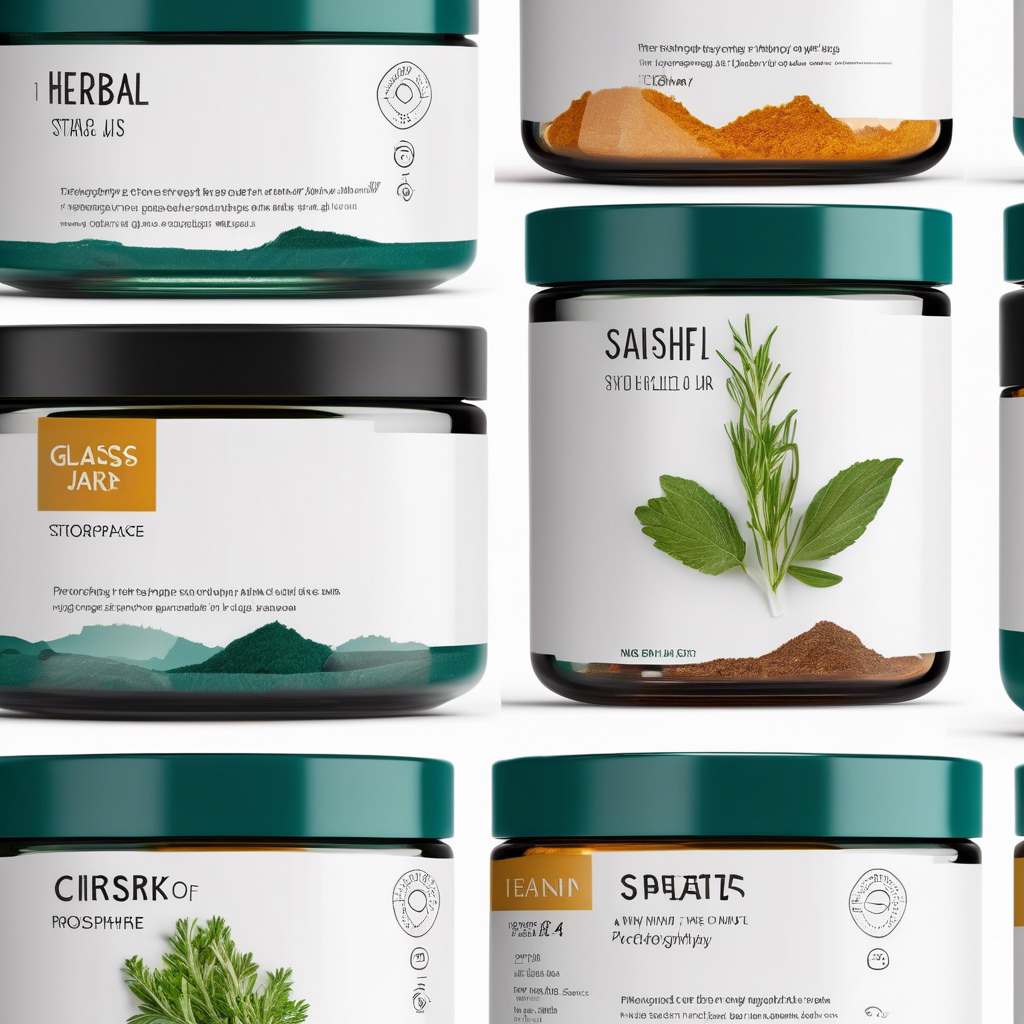 Herbal Storage Jar