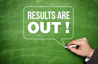 And the results are out……