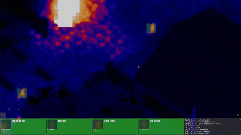 A squad hunting down an anomaly