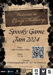 Spooky Game Jam 2024 poster