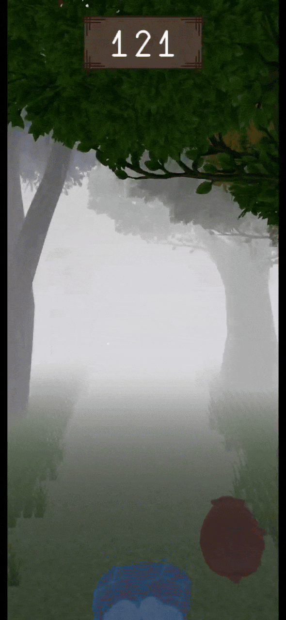 A gif of an armadillo jumping on rocks