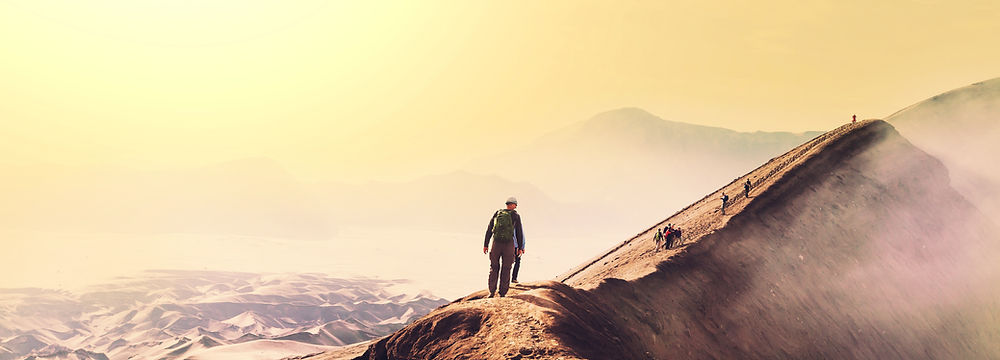 Man on Mountain