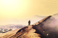 Hiker on Ridge