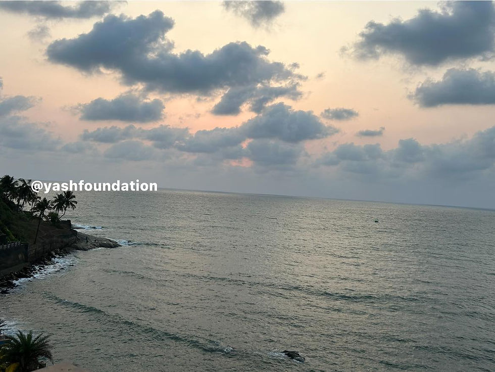 Sunset at Murudeshwar