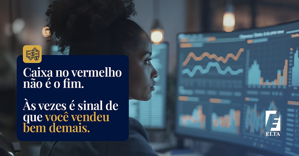 Fluxo de caixa negativo: o que fazer quando a conta aperta