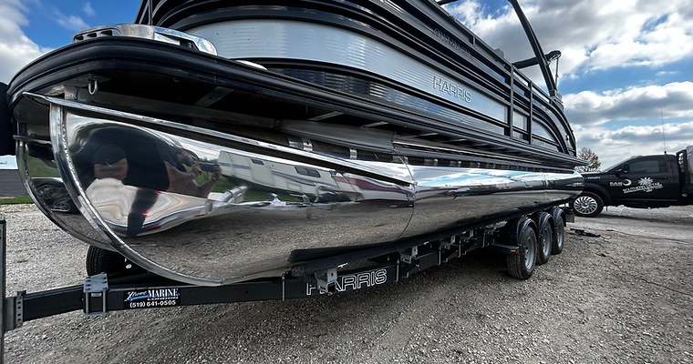 pontoon boat polish