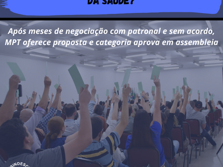 Como fica o reajuste dos trabalhadores da saúde?