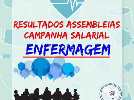 Resultado Assembleias da Enfermagem