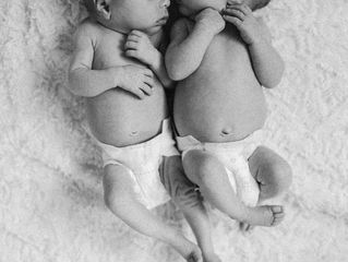 sophia clare and olivia june | newborn