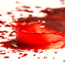 An image showing blood into blood