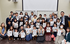 過去の集客手書きチラシ教室の集合写真