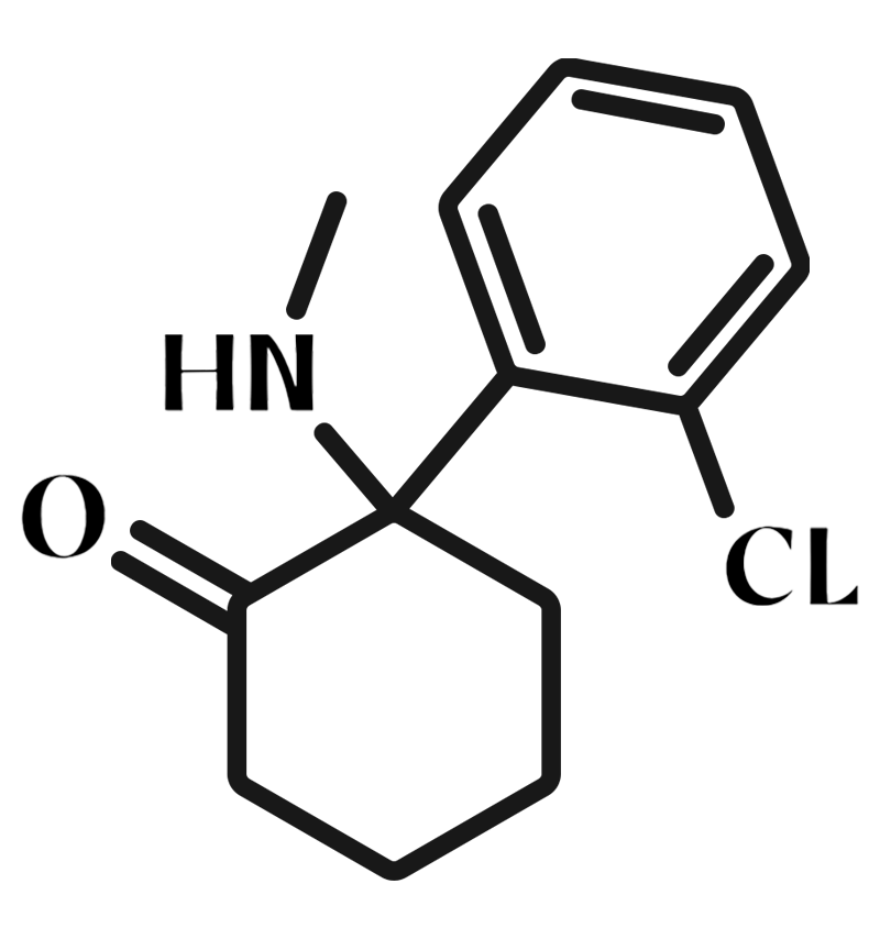 Ketamine molecule