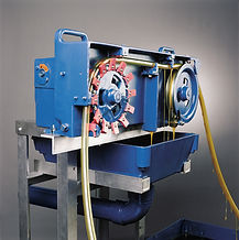 6V with 60-inch Floor Frame - Sludge Pan
