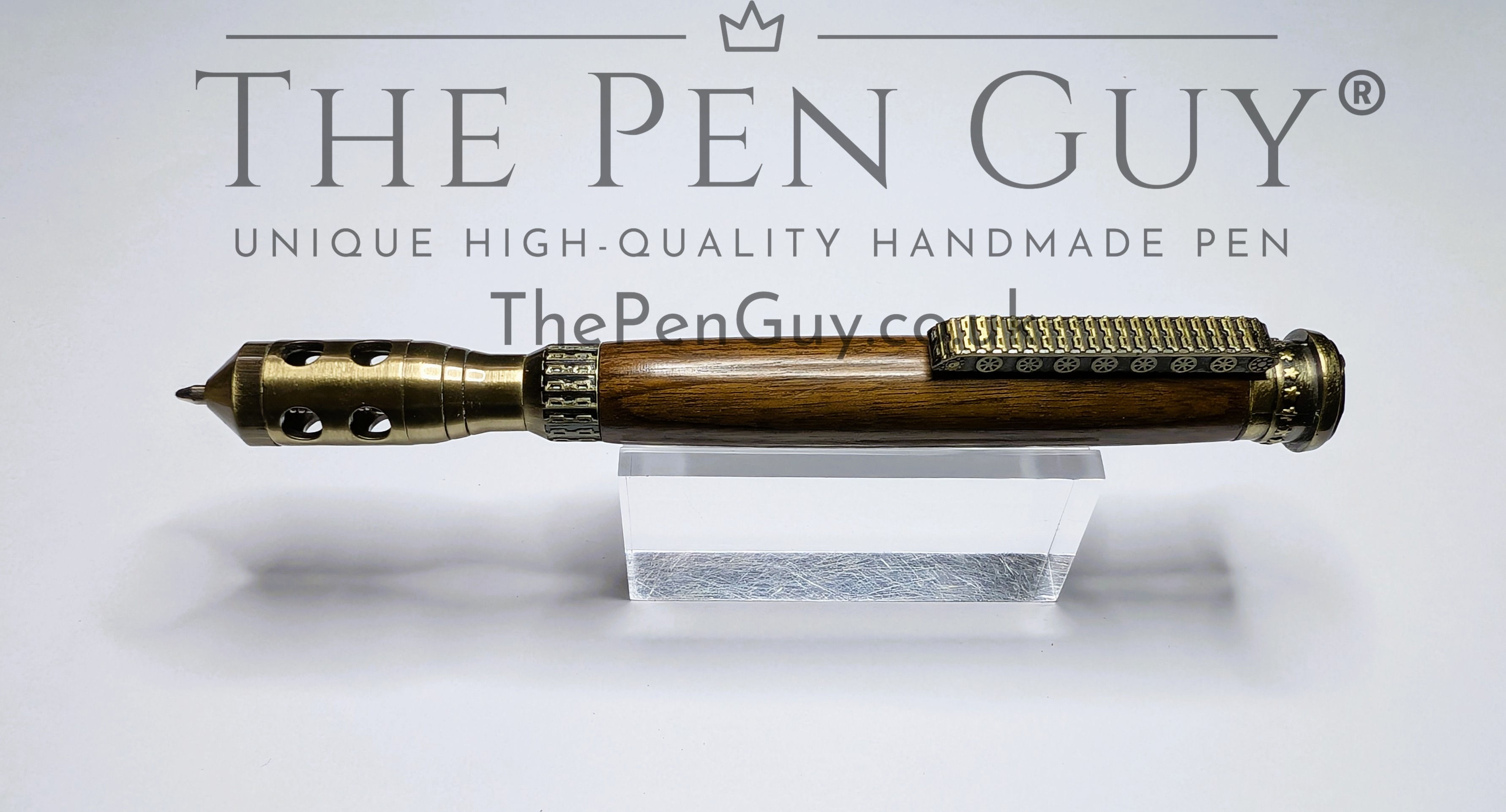 The Tank Rollerball - Walnut
