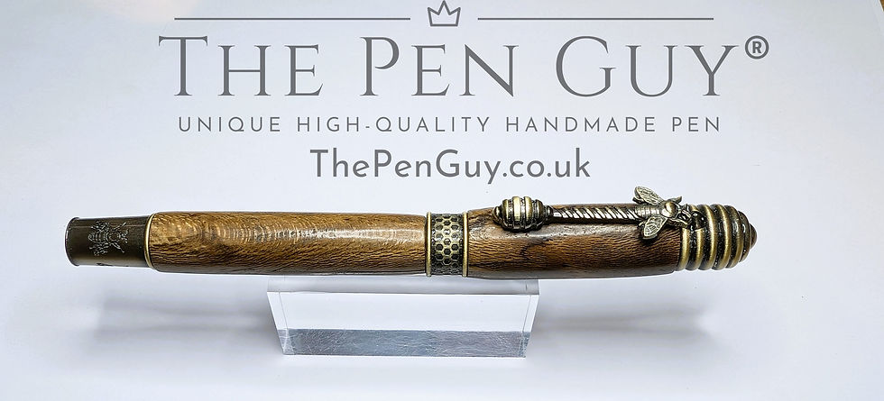 Thumbnail: Nectar Fountain pen - Spalted Tamarind