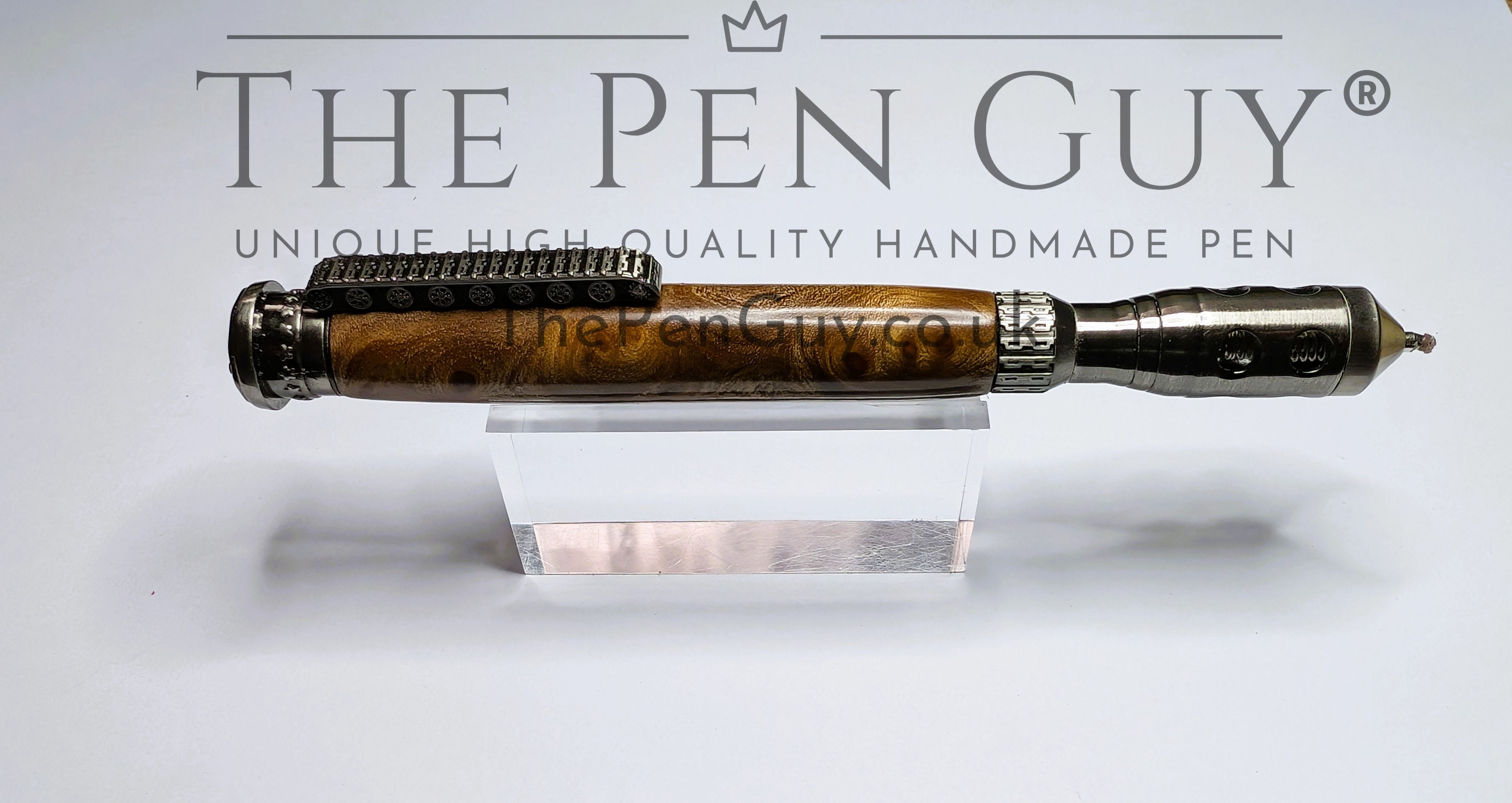 The Tank Rollerball - Oak Burr