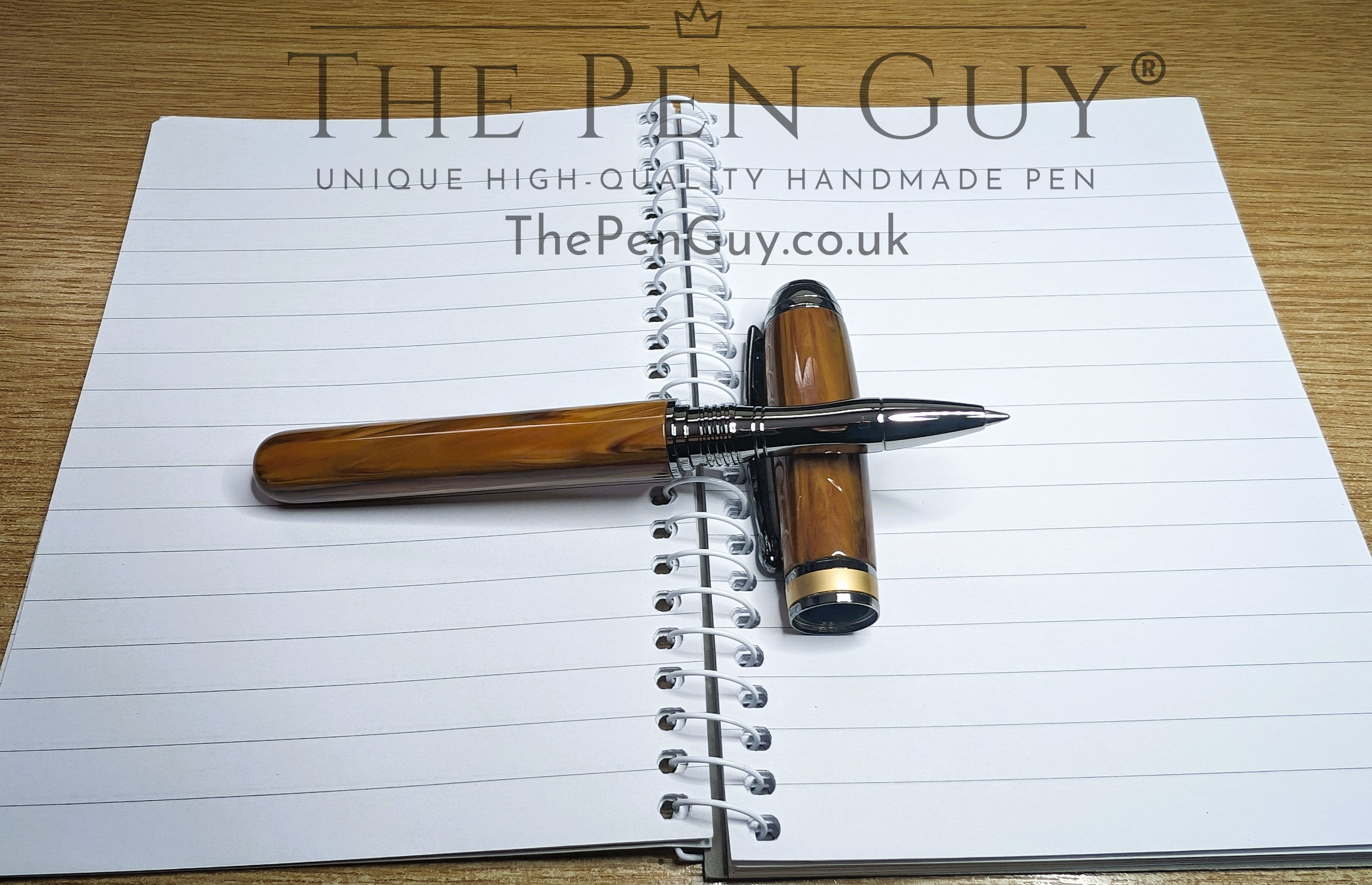 Manismann Rollerball - Wood effect closed end