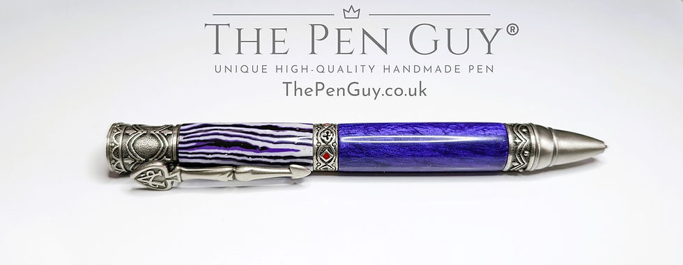 Thumbnail: The Player Ballpoint - Purple Joker