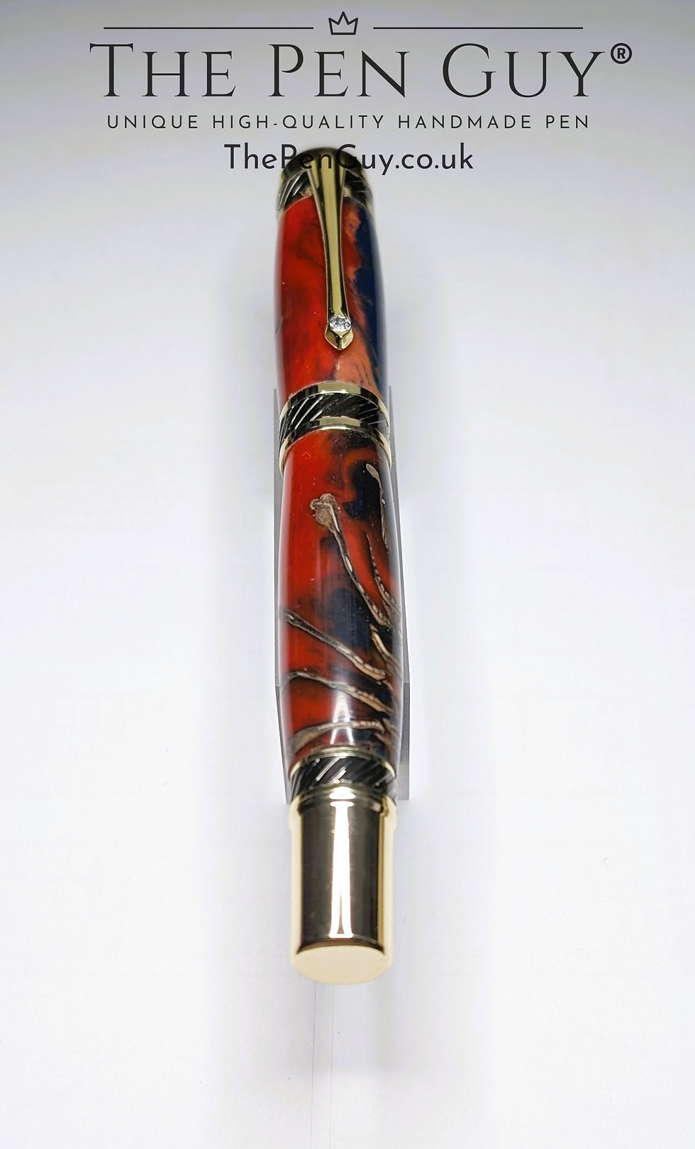 Thumbnail: Sovereign Rollerball Pen - Castle Coch Ember
