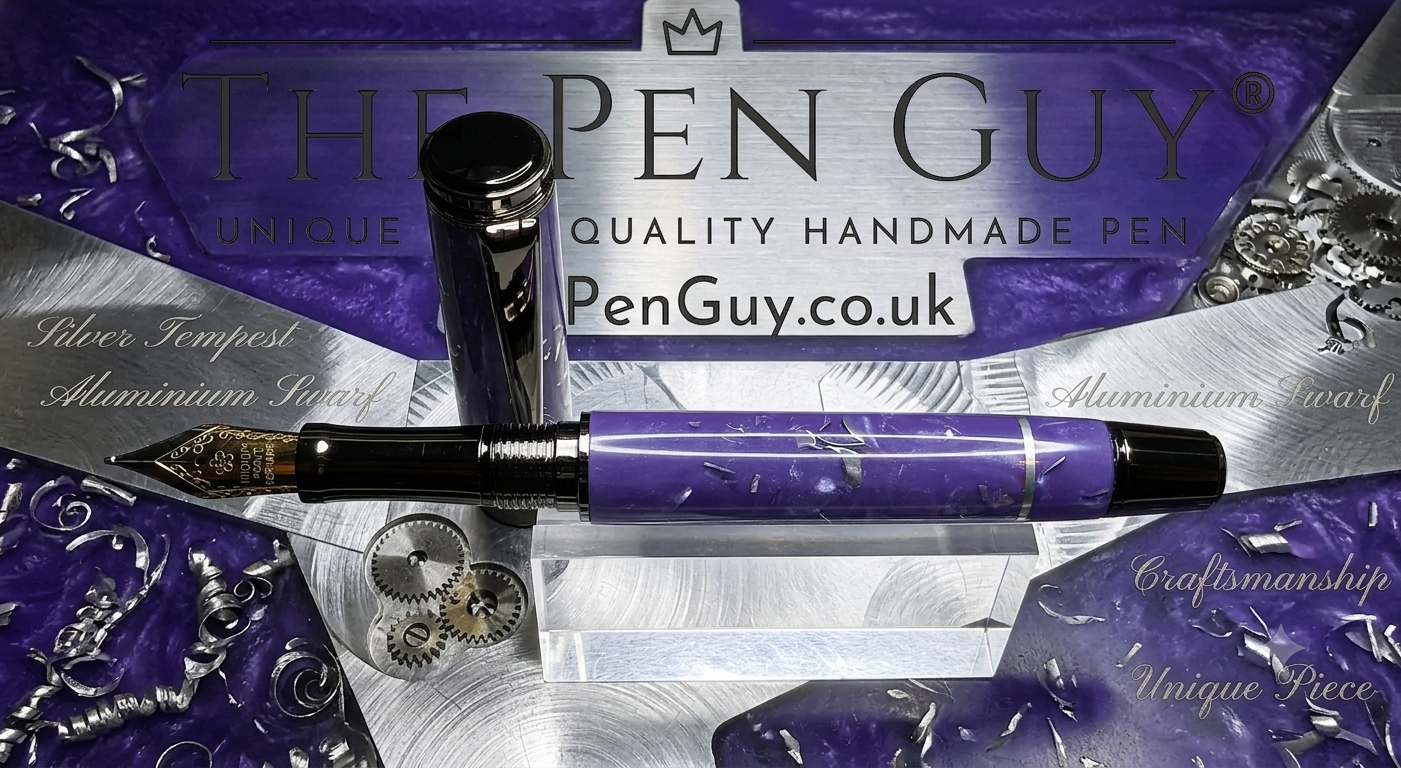 Classic Fountain Pen - Silver Tempest