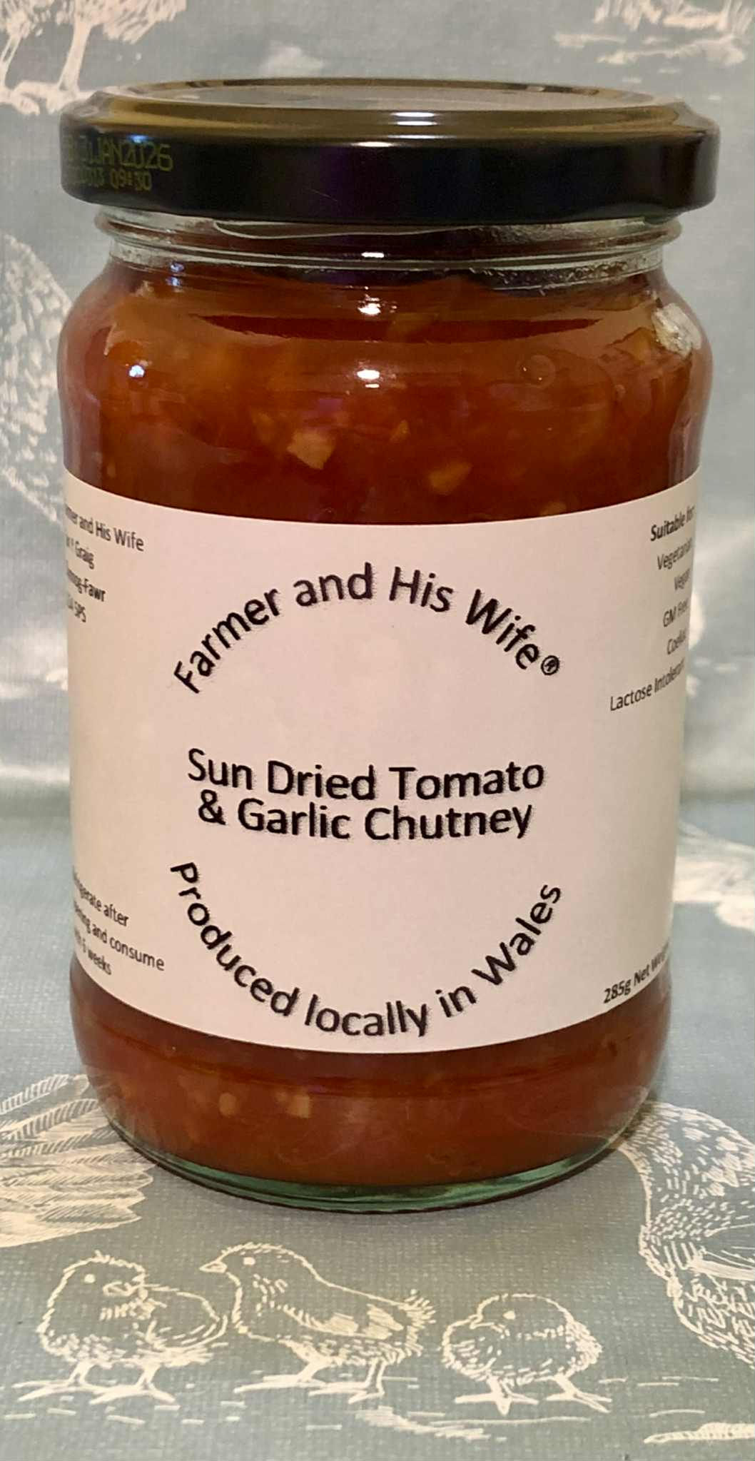 Sun Dried Tomato and Garlic Chutney