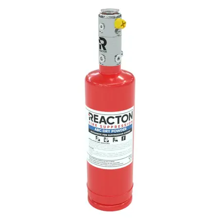 REACTON Dry Powder ABC System - 1KG CTX4DOT 25BAR - 1.4L  Cylinder